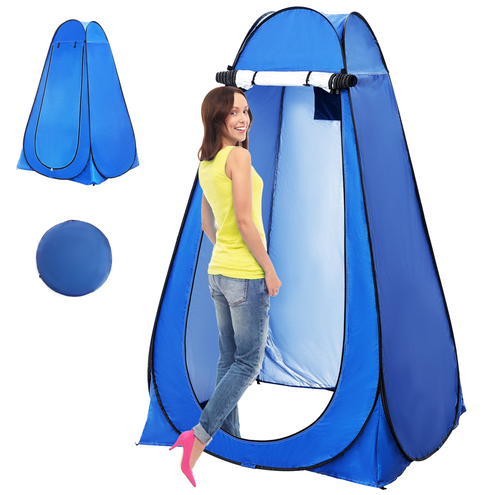 Pop Up Privacy Tent with Carry Bag Portable Changing Room Shower Tent