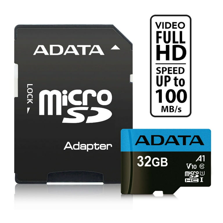 Memoria Micro Sd 32GB Clase 10 - ADATA - AUSDH32GUICL10-RA1
