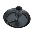 thumbnail image 4 of Quemador de bobinas con portarrollos de ajenjo y rejilla de acero para platos para interiores de hoteles. Negro, 4 of 9