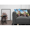 thumbnail image 3 of Ambesonne Easter Throw Pillow Cover 2 Pack, Eggs and Fluffy Bunny, 18", Multicolor, 3 of 7