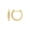 10K Yellow Gold, variant on FINE JEWELRY Sterling Silver Round Lab-Grown Diamond Hoop Earrings (1/20 cttw, VS1 Clarity, D-E Color)