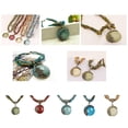 thumbnail image 4 of sweethay Colgante collar mujer gargantilla aniversario cumpleaños cuello cadena joyería novia regalo personalizado Accesorios Ropa, zapatos y accesorios Miscelánea Beige, 4 of 6