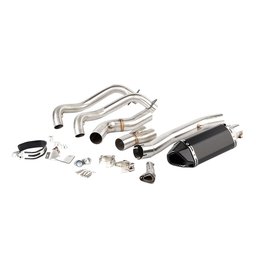 GFYSHIP For Yamaha R7 2021 2022 2023 YZF R7 YZF-R7 YZFR7 Motorcycle Exhaust Pipe Muffler With Middle Link Pipe System