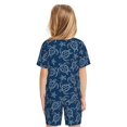 thumbnail image 3 of JUNZAN Sea Turtle for Boys Girls Pajama Sets Toddler Sleepwear Summer Jammies 2pcs PJs, 3 of 7