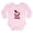 Petal Pink, variant on CafePress - Kiniart Westie Flapper Long Sleeve Infant Bodysuit - Long Sleeve Cotton Baby Bodysuit