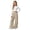 Beige, variant on GiLiling Teen Girls Barrel Sweatpants High Waisted Fleece Baggy School Sweat Pants Barrel Leg Pants High Waisted Baggy Fit Pants (Orange, 7-8 Years)