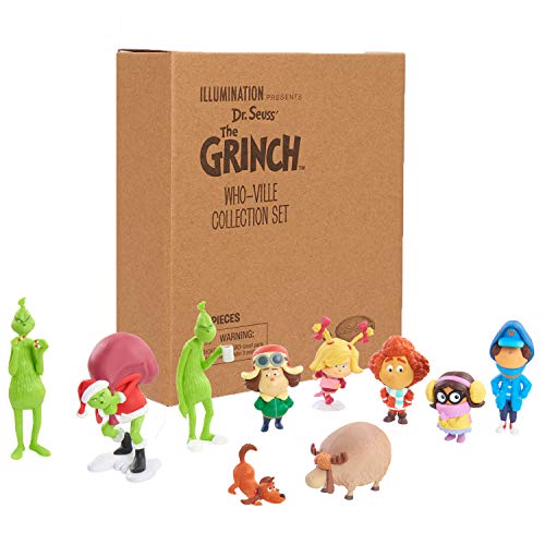 grinch figurine set