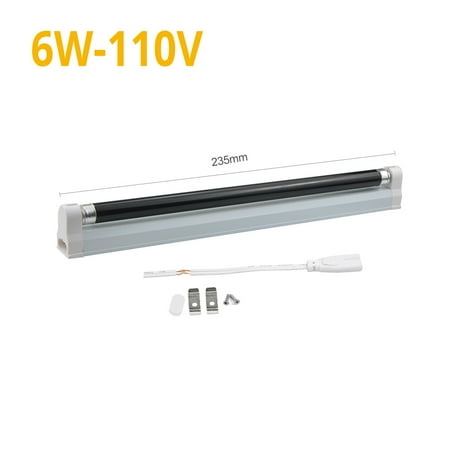 

110V 220V Black Lights Blue BLB UV Ultraviolet Lamp 6W 8W Party Stage Decoration T5 Tube Lamp Check Money Insect Trap UV Light
