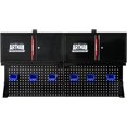 thumbnail image 7 of MIDOQIN Metal Garage Wall Cabinet, Wall Mounted Steel Storage Cabinet with 2 Doors, Pegboard, Hooks, Basket, and Storage Shelf, Black and Red, 7 of 7