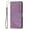 Purple, variant on Wallet Case for iPhone 12 Pro Max, Premium PU Leather Flip Case Card Slots Holder, Luxury Kickstand Function Book Folding Folio Cover with Wrist Strap for iPhone 12 Pro Max, Black