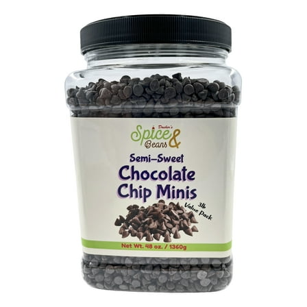 DSB Semi-Sweet 4M Mini Chocolate Chips | Baking | 48 oz.