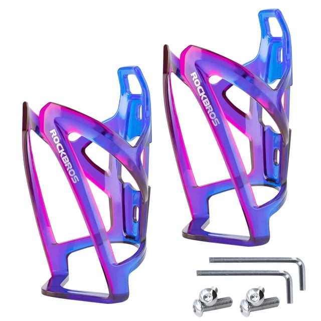 Soporte para botella de agua para bicicleta ROCKBROS ultraligero (paquete de 2)