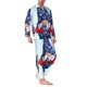 thumbnail image 2 of Fotbe Cute Gnomes in USA1 Pijama de Hombre con Estampado de Manga Larga, Conjunto de 2 Piezas, Ropa de Dormir Suave y Cómoda con Bolsillos-XX-Large, 2 of 7