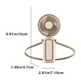 thumbnail image 4 of Hwkond Handheld Fan New Handheld USB Mini Fan Students Outdoor Neck Portable Fan on Clearance, 4 of 7