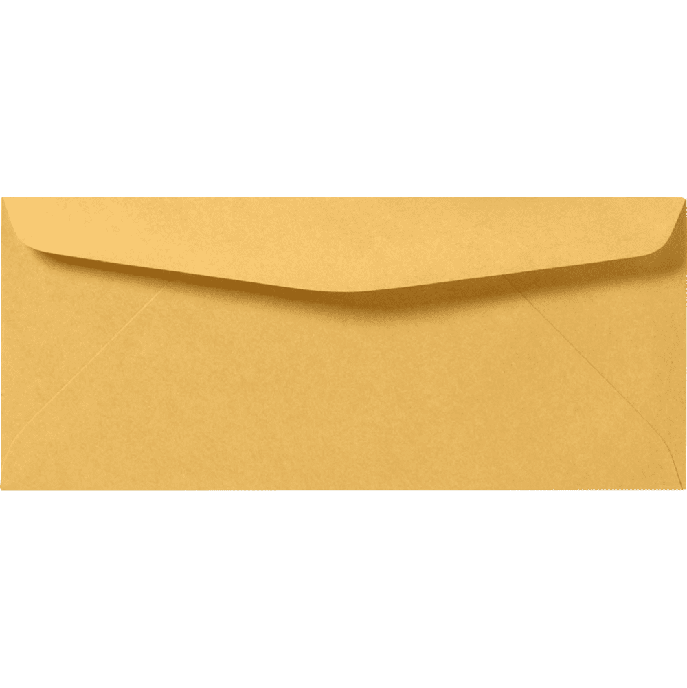 LUXPaper #11 Regular Envelopes, 4 1/2 x 10 3/8, Brown Kraft, 500/Pack