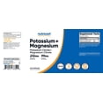 thumbnail image 6 of Nutricost Potassium (99 mg) Magnesium (210 mg) Citrates, 240 Capsules - Supplement, 6 of 7