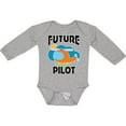 thumbnail image 3 of Inktastic Future Pilot Helicopter Boys or Girls Long Sleeve Baby Bodysuit, 3 of 5