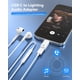 thumbnail image 2 of Adaptador de audio MoKo Lightning a USB C para iPhone 16/15 Pro Max, 2 of 8
