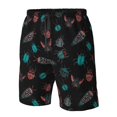thumbnail image 4 of Fotbe Colorful Insect Trajes de Baño Estampados para Hombre, Shorts de Verano de Secado Rápido, Ropa de Playa, Bañadores-3X-Large, 4 of 6