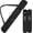 Black, variant on Pool Cue Carrying Case, Multipurpose Billiard Stick Storage Bag with Padded Protection, Front Accessory Pocket, Detachable & Concealable Shoulder Strap, Water Resistant Wear-Resistant Cue Bag for Beg