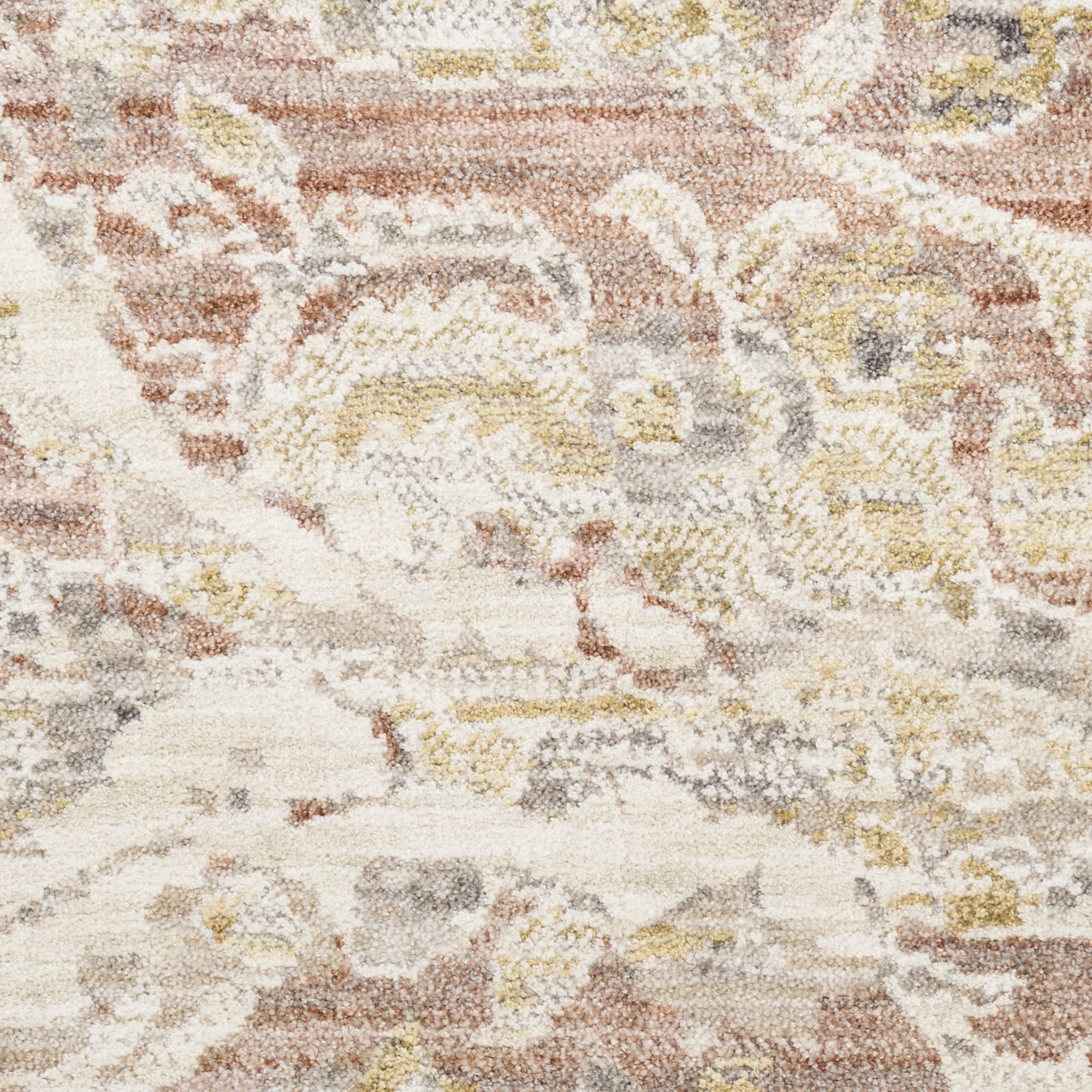Nourison Heirloom Blend 3'11" x 5'10" Brick Vintage Indoor Rug