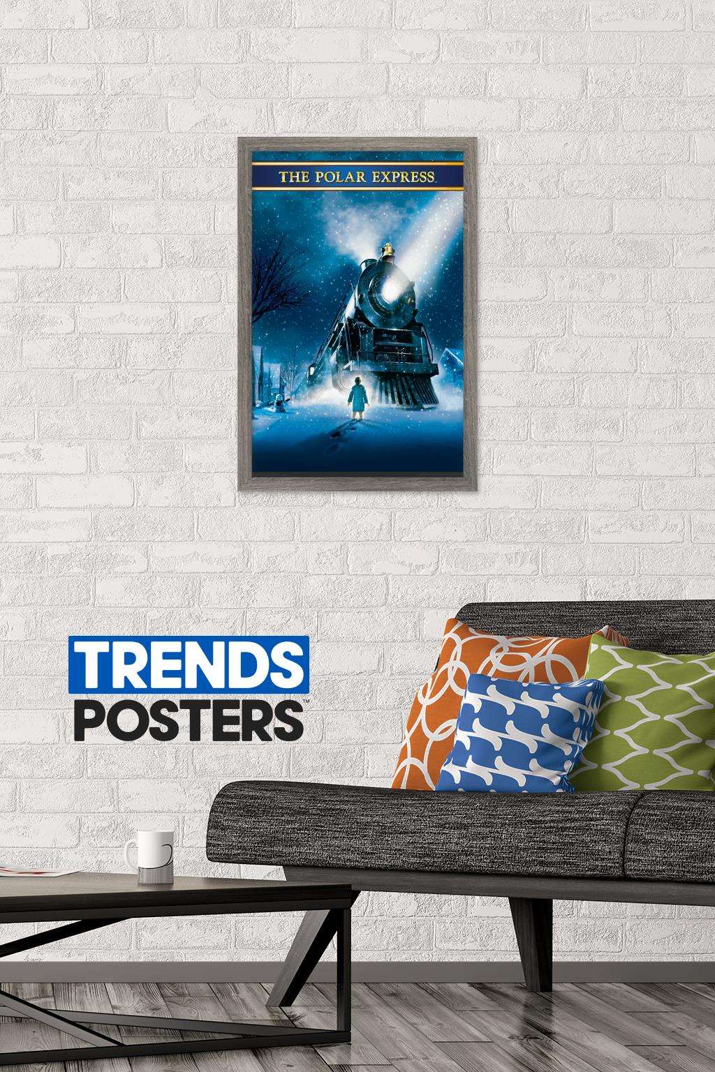 The Polar Express - One Sheet Wall Poster, 14.725" x 22.375", Framed