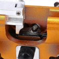 thumbnail image 2 of Portable Handshake Chain Grinder Chain Clamp Grinding Tool New Grinder Yellow Chain Grinder Bubble Bag (310g) Plastic Mat, 2 of 5