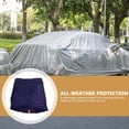 thumbnail image 4 of UPGRATOR Car Anti-Icing Cover Dark Blue Polyester Taffeta Waterproof Snowy Set, 4 of 6