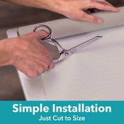 Smooth Top EasyLiner Shelf Liner, Grey Damask 12 x 10 Roll