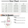 thumbnail image 3 of Wycnly Bathing Suits for Women Womens Swimsuits Womens Plus Size Bathing Suit Summer Fashion Print Two Piece Tankini Swimwear Ladies Girls Strap Bikini Modest Swimsuit Plus Size Swimsuit, 3 of 7