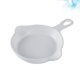 thumbnail image 2 of EeaseMX Bandeja de cerámica para hornear, plato para aperitivos, bandeja para hornear doméstica con asa para restaurantes, cenas en casa (blanca), 2 of 7