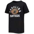 thumbnail image 2 of Youth Black Carolina Panthers Football T-Shirt, 2 of 3