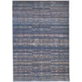 thumbnail image 2 of 9' X 12' Blue Purple And Brown Floral Power Loom Area Rug, 2 of 5