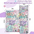thumbnail image 5 of Pioneer Flower Floral Print Pattern Toddler Nap Mats for Kids Preschool,Sleeping Mat Bag or Kids,Toddler Sleeping Bag,Toddler Nap Mat or Daycare, 5 of 6