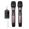 thumbnail image 3 of New One-To-Two Household Microphone Universal Microphone Metal Wireless Microphone Performance Ktv Singing Microphone, 3 of 5