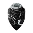 thumbnail image 1 of Châles Doux Mode Femmes Wrap Chaud Casual Impression Bouton Foulards Écharpe, 1 of 2