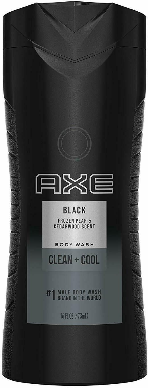 Axe Body Wash, Black 16 oz (Pack of 3)