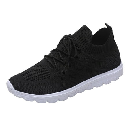 

gvdentm Walking Shoes For Women Fashion Summer Women Seakers Mesh Breathable Hidden Wedge Sneakers for Women Size 11
