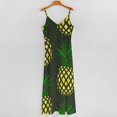 thumbnail image 5 of Pineapple Sleeveless Dress Loose Women's Dress Dresses Luxury Evening Dresses, 5 of 9