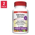 thumbnail image 1 of Webber Naturals Triple Action Joint Care - 75 Caplets, 2-pack | Comprehensive Joint Health Support, 1 of 3
