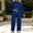 Blue women two piece set a1, variant on BRELIL Women Two Piece Set Long Sleeve Crop Top Wide Leg Drawstring Elastic Waist Casual Lounge Matching Outfits Solid Basic Tracksuit Travel Vacation, Wine S
