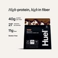 thumbnail image 2 of Huel Black Edition Chocolate 40g Meal Replacement Powder, 10 Servings, 2 of 8