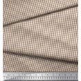 thumbnail image 3 of Soimoi Modal Satin Fabric Dot & Floral Small Print Sewing Fabric Yard 42 Inch Wide, 3 of 3