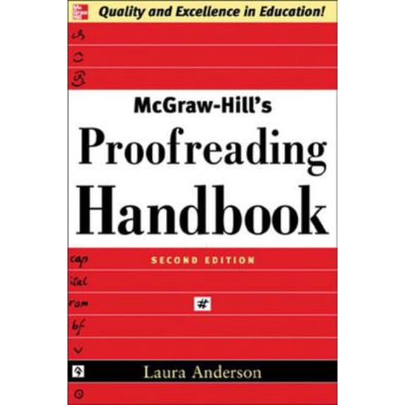 Pre-Owned McGraw-Hill's Proofreading Handbook (Paperback) 007145764X 9780071457644