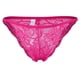 thumbnail image 2 of Ropa interior de encaje floral para mujer Bragas Mini breve s Rosa Zulema Ropa interior de los escritos de las mujeres, 2 of 8