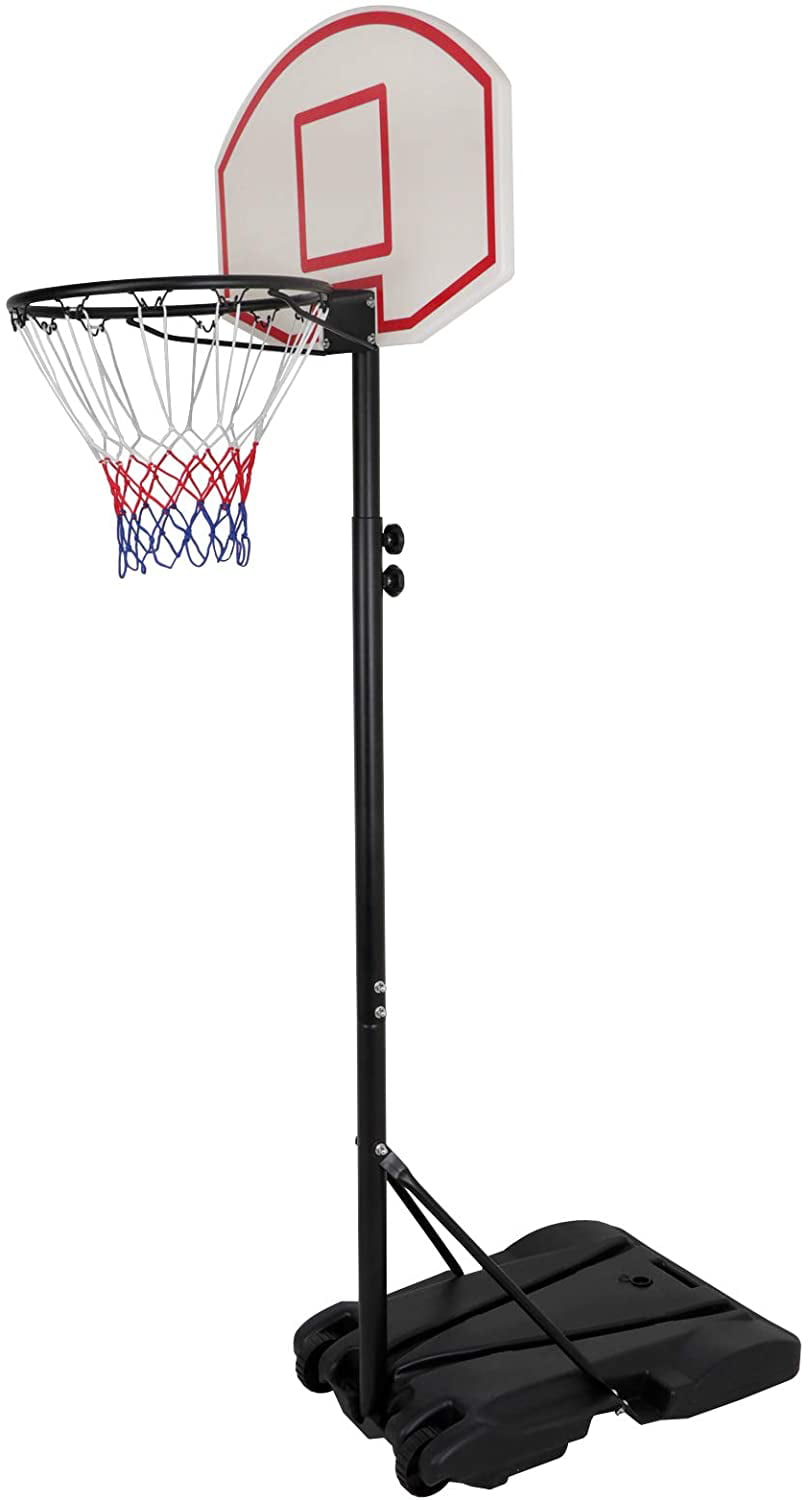 Portable Basketball Hoop Goal Backboard Adjustable Kids Youth Adult Outdoor Gift 