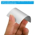 thumbnail image 4 of Uxcell Metal Business Cards Blank Name Card Sublimation Engraving Aluminum, Silver 24 Pack, 4 of 6