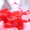 thumbnail image 4 of Tela de seda de flores artificiales, pétalos de rosa de simulación, decoración de alfombra de pasillo, Día de San Valentín, boda, fiesta, 500/1000 Uds., 4 of 4
