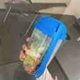 thumbnail image 3 of Gobelet Shaker pour Salade avec Fourchette et Support de Vinaigrette, Récipient de Salade Portable pour Petit-Déjeuner, 3 of 6