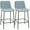 Gris Clair, variante sur HOMCOM Tabourets de Bar Modernes Ensemble de 2 Chaises de Bar Hauteur Comptoir Cuisine